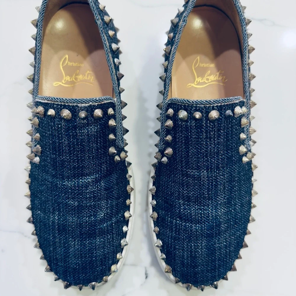 Christian Louboutin Slip On Sneakers - Picture 2 of 5